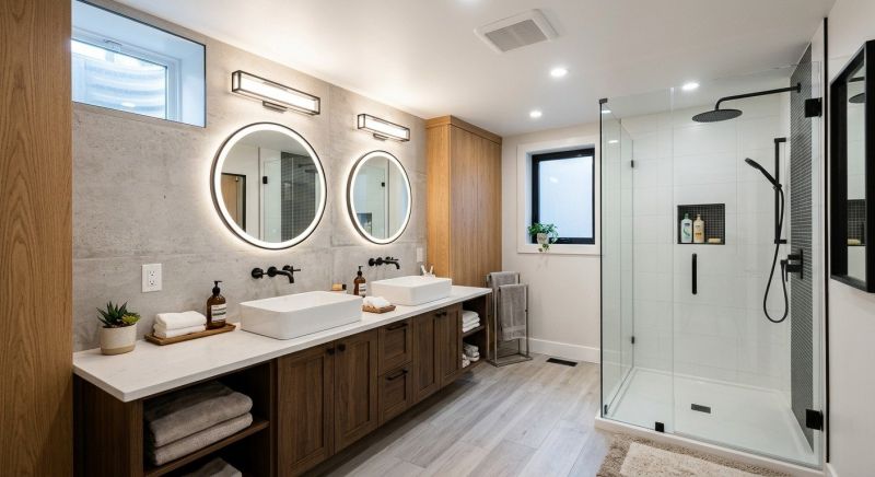 Basement Bathroom Remodeling in Bell County, TX