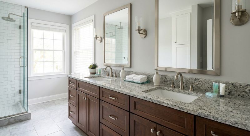 Granite Shower Installation in Bell County, TX